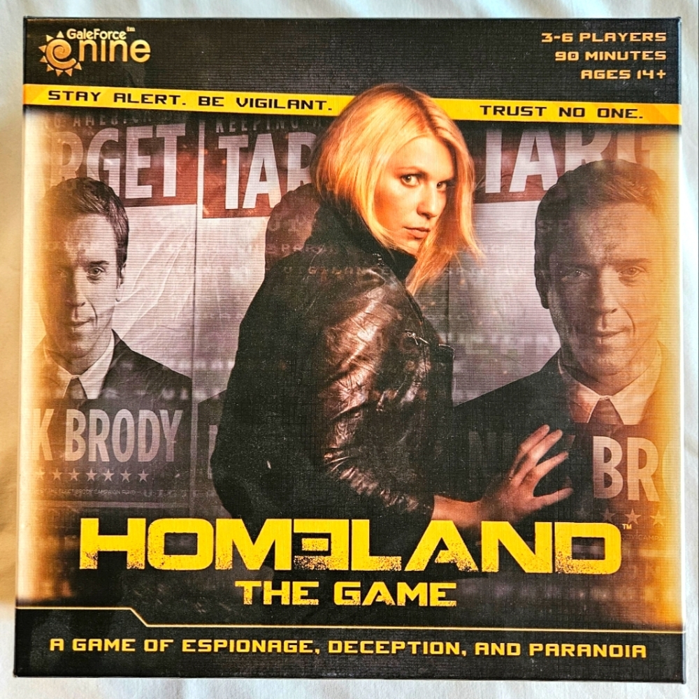 Free if added to bundle! Homeland: A Game of Espionage, Deception, and Paranoia